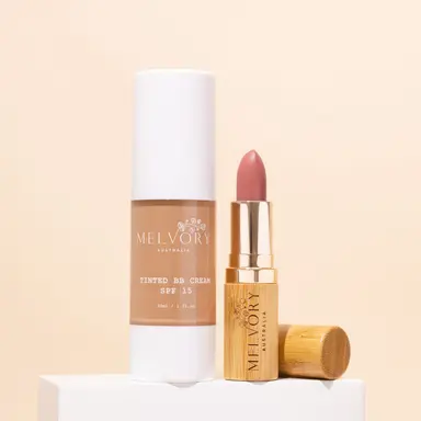 Tinted BB Cream SPF 15 & Lipstick Set