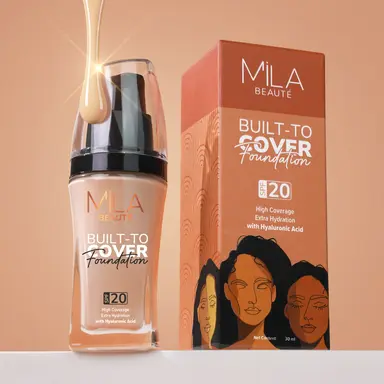 Built To Cover Matte Liquid Foundation