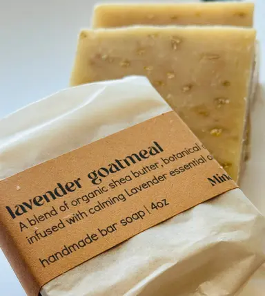 LAVENDER GOATMEAL | bar soap