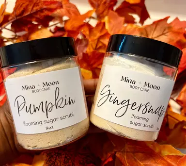 FOAMING SUGAR SCRUB | cleanse . exfoliate . smooth
