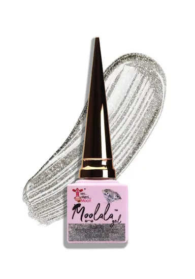 Moolala™ Diamond Luxury Gel Polish - D01 Silver