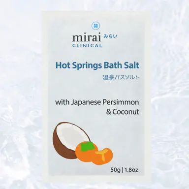 Persimmon Bath Salt Powder