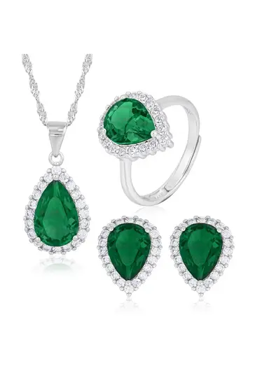 Bộ trang sức The Emerald Tears by Intricata co