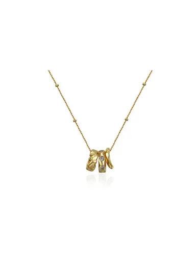 Dây chuyền Ba Chiếc Nhẫn Mạnh Mẽ bởi Intricata co.