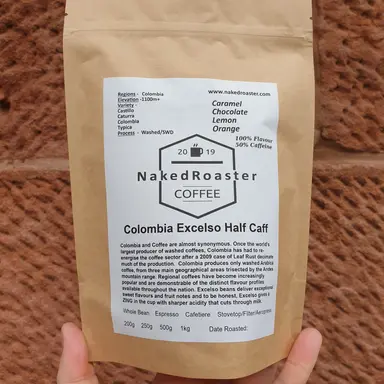 Cà Phê Colombia Excelso Half Caff