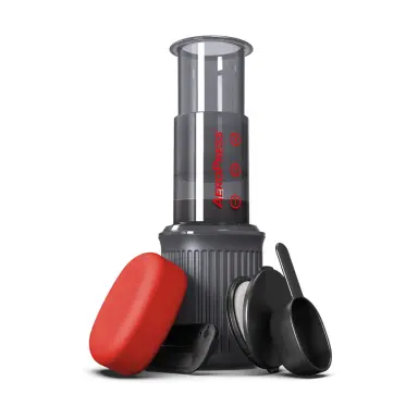 Máy pha cà phê du lịch AeroPress GO + 500g Cà phê Naked Roaster