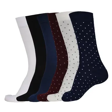 Naturefab Men's Bamboo Full Length socks Combo-12 (Pack of 6)