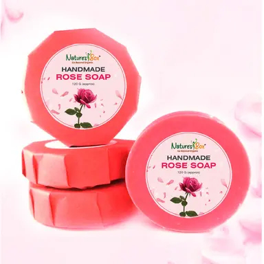 Xà Phòng Hoa Hồng Thủ Công 120gms