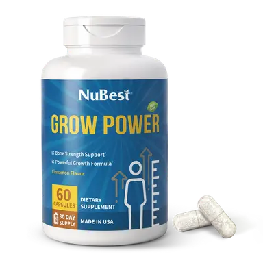 Grow Power Growth Support for Kids & Teens, 60 Capsules