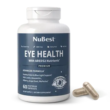 Eye Health Capsules, Vision & Blue Light Support, 60 Vegan Capsules