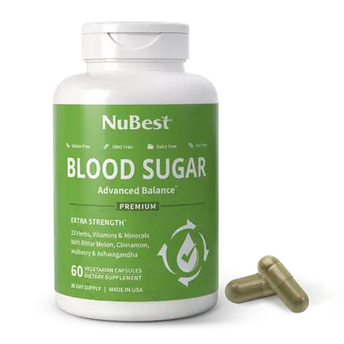 Blood Sugar Balance, Metabolic & Glucose Support, 60 Vegan Capsules