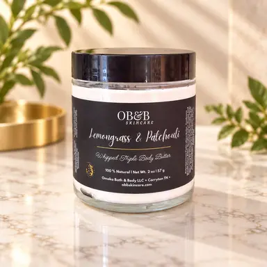 Lemongrass & Patchouli Triple Whipped Body Butter