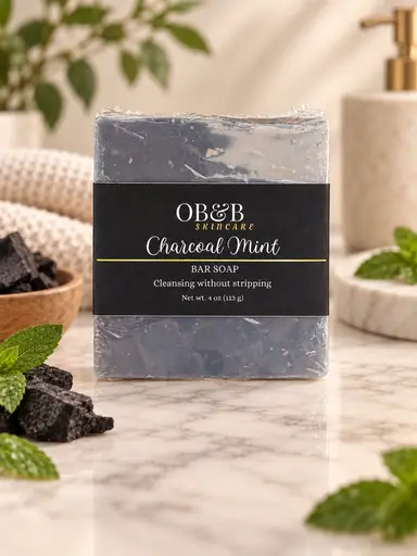 Charcoal Mint Bar Soap