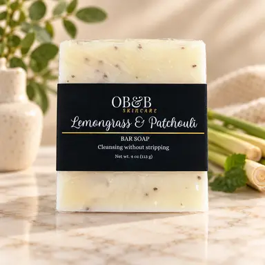 Lemongrass & Patchouli Bar Soap