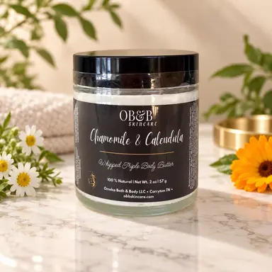 Chamomile & Calendula Triple Whipped Body Butter