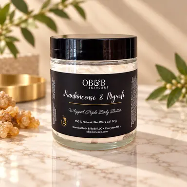 Frankincense & Myrrh Triple Whipped Body Butter