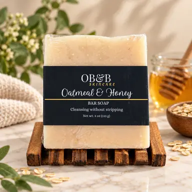 Oatmeal & Honey Bar Soap