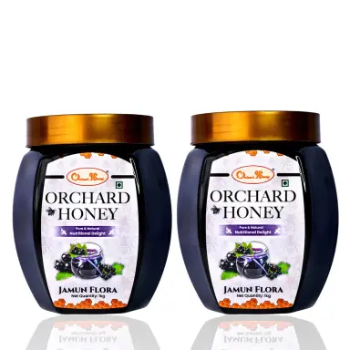 Orchard Jamun Flora Honey 1kg Pack of 2