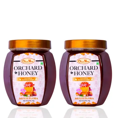 Orchard Multiflora Honey 1kg Pack of 2