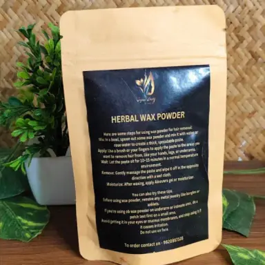 Bột sáp thảo dược – Tẩy lông tự nhiên & không đau | 100g