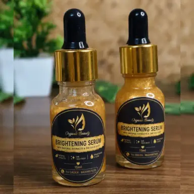 Brightening Serum with Cucumber Extract & 24K Gold Dust | Hydrating Glow Serum