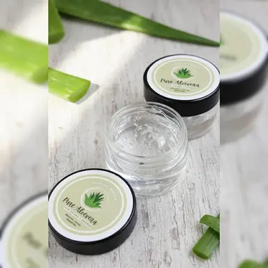 Pure Aloe Vera Gel – 100% Natural, Organic & Handmade | For Skin, Hair, Lips & Body