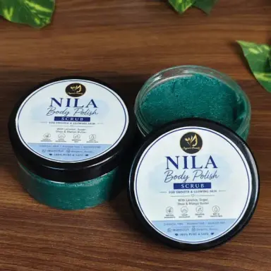 Moroccan Nila Body Polishing Scrub | Tan Removal, Skin Brightening & Exfoliating Scrub