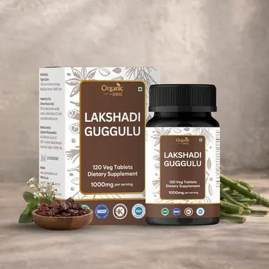 Organic Spree Lakshadi Guggulu 120 Tablets - GMP Certified