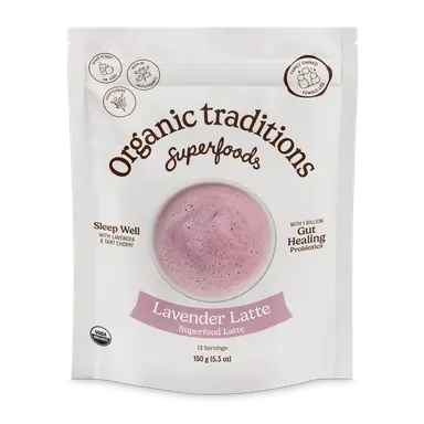 Lavender Latte with Probiotics