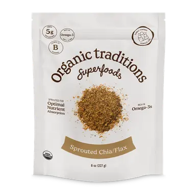 Sprouted Chia Seeds & Flax Seeds