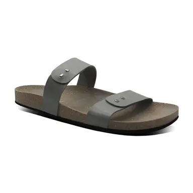 Dép Xỏ Ngón Yume Grey Slides Women - Thrift