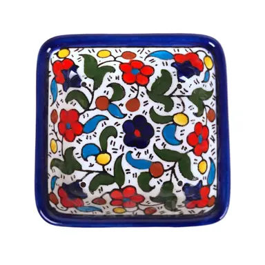 Khalili Hand Painted Ceramic Soap Dish