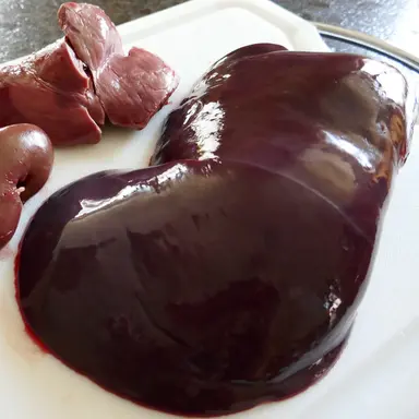 Gan hươu hoang dã (đông lạnh nhanh, chưa lên men)