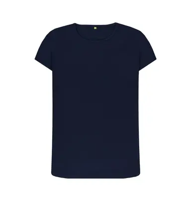 Áo thun cổ tròn cotton hữu cơ cho nữ