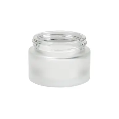 30ml Glass Pot - Frosted