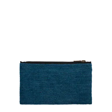 Electric Blue Zip Purse