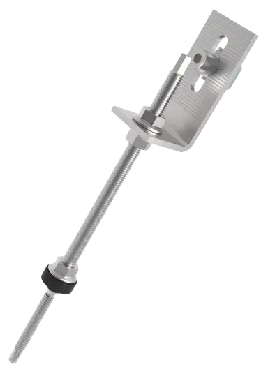 L Foot + Hanger Bolt For Metal Purlin