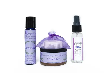 Lavender Travel Set