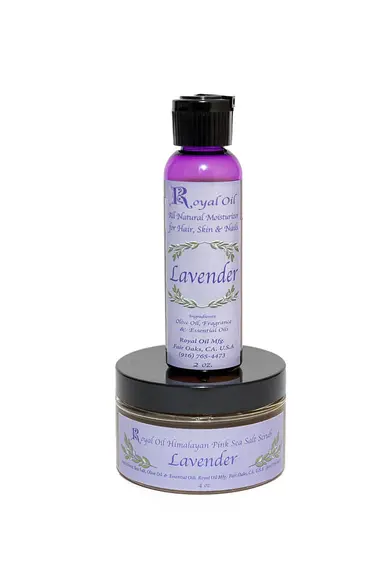 Lavender Scrub Kit
