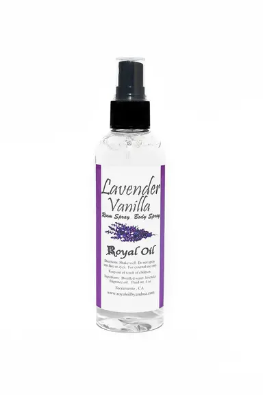 Room, Linen, and Body Sprays Lavender Vanilla