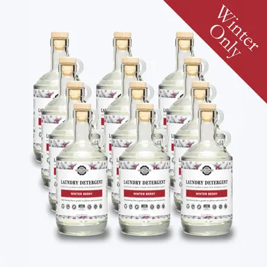 Laundry Detergent | Winter Berry | 24 oz Glass Bottle