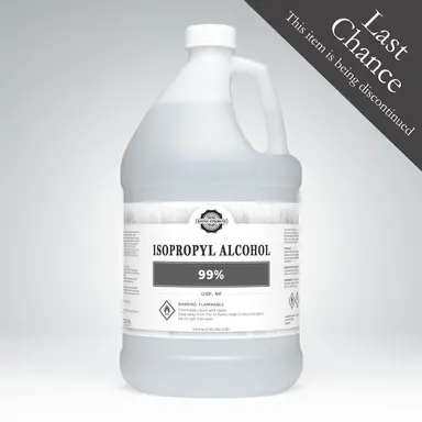 CLEARANCE | Isopropyl Alcohol 99% ( 1 Gallon ) | Final Stock