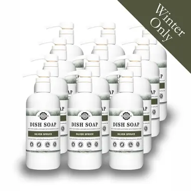 Dish Soap | Silver Spruce | 16 oz Pump Bottle