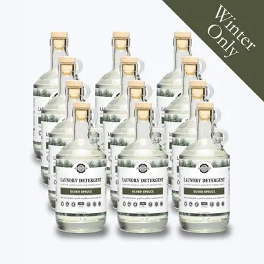 Laundry Detergent | Silver Spruce | 24 oz Glass Bottle