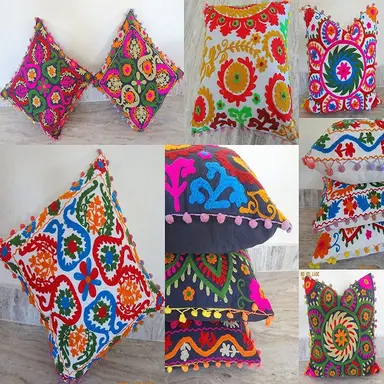 Suzani Cushion Covers