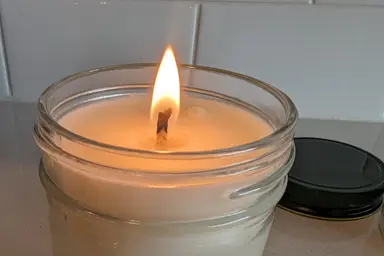 White Pumpkin Amber Soy Candle