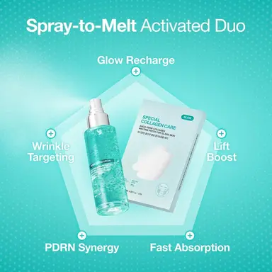 Skinwise™ Korean Glass Skin Duo(SPRAY & PATCHES)