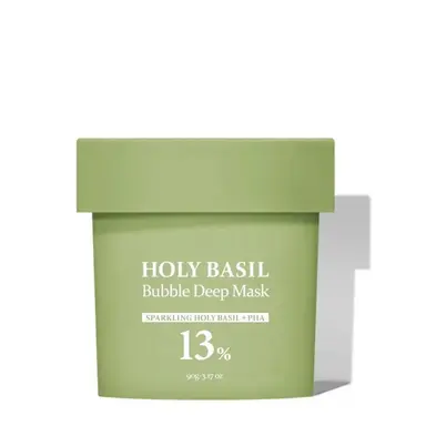 Holy Basil + PHA Bubble Mask