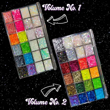 Across the Glitterverse - Bảng Phấn Lấp Lánh 24 Màu Mini