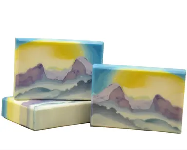 Handmade Watzmann Mountain Landscape Soap